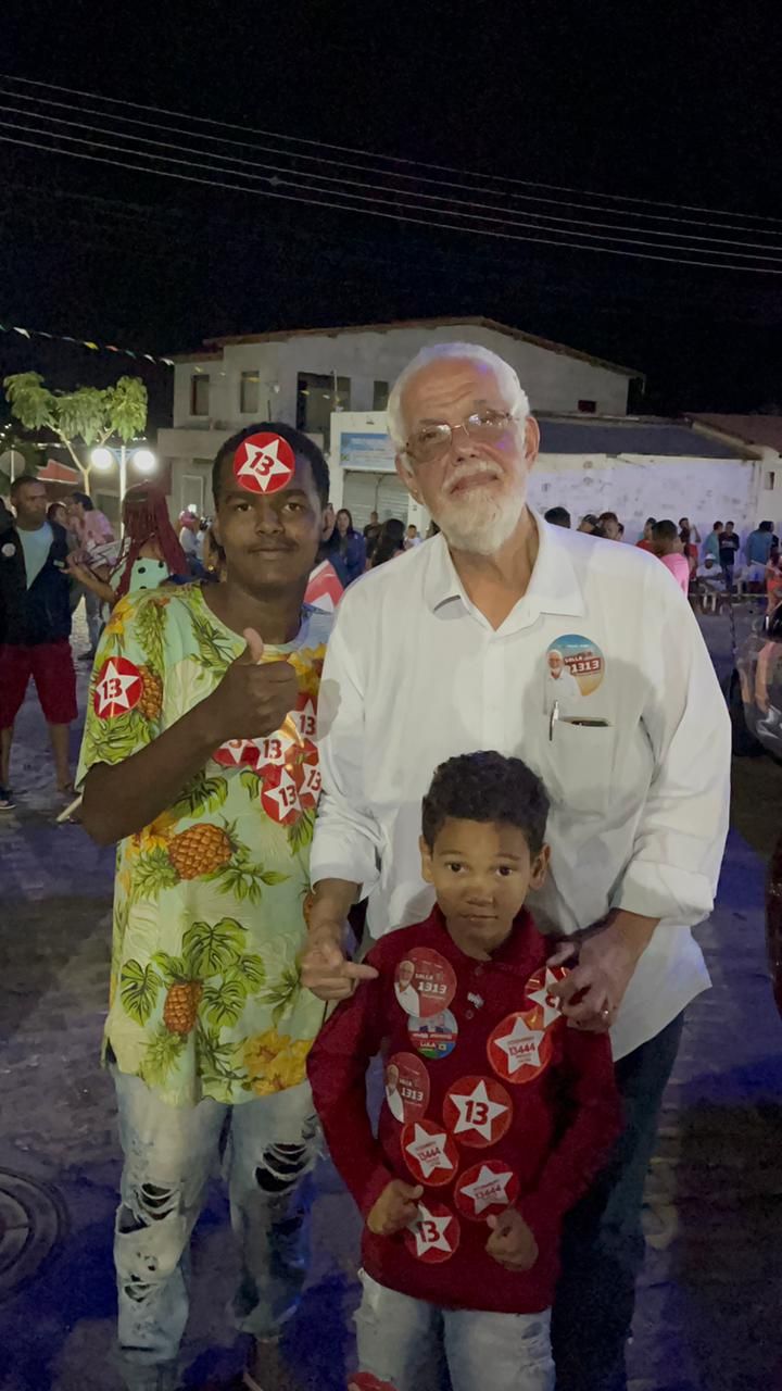 Comício do Time de Lula em Santa Inês