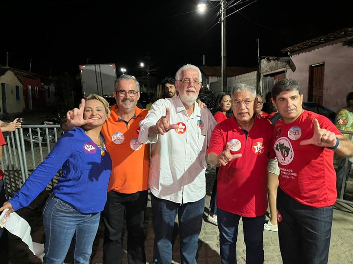 Comício do Time de Lula em Santa Inês