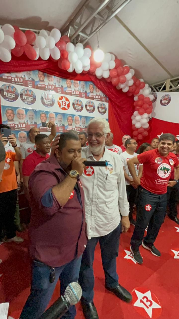 Comício do Time de Lula em Santa Inês