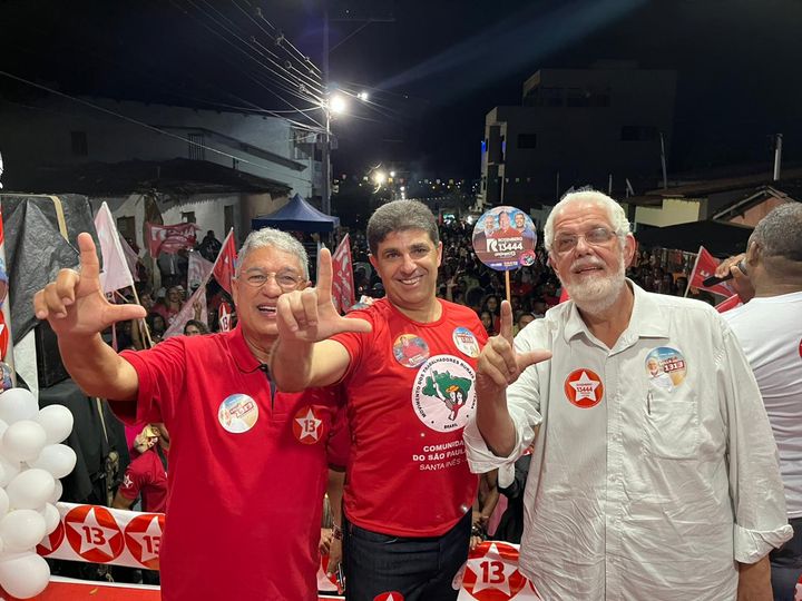 Comício do Time de Lula em Santa Inês