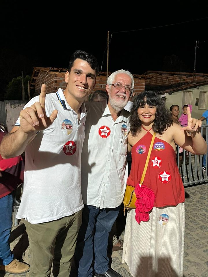 Comício do Time de Lula em Santa Inês