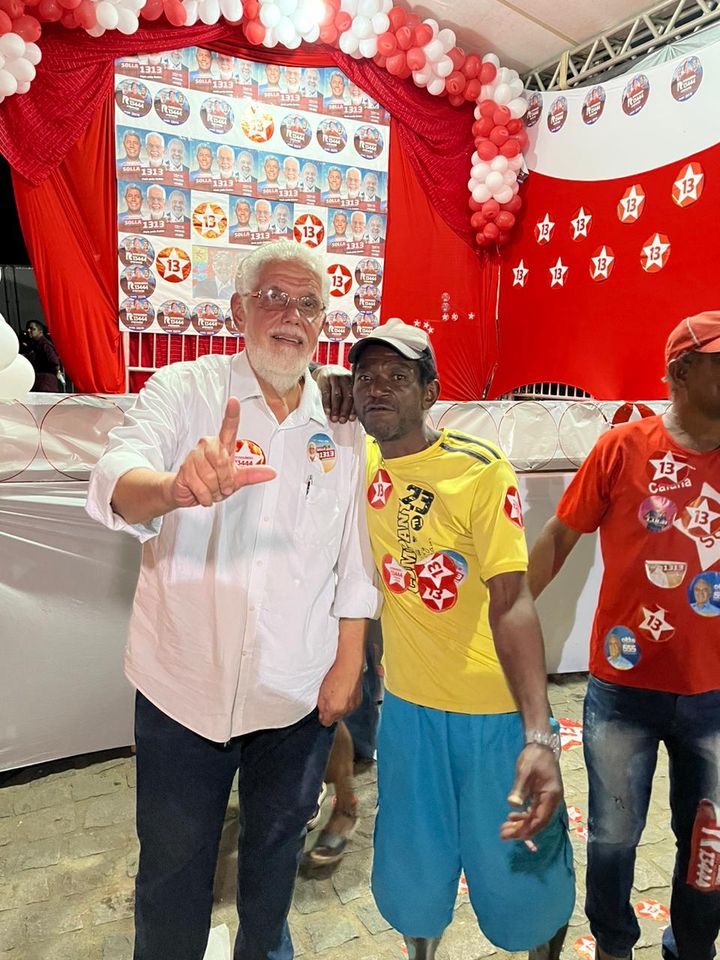 Comício do Time de Lula em Santa Inês