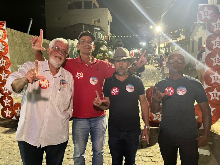 Comício do Time de Lula em Santa Inês