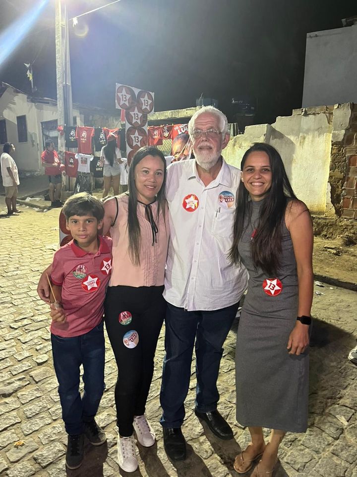 Comício do Time de Lula em Santa Inês