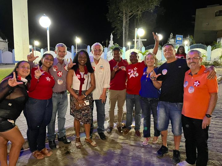 Comício do Time de Lula em Santa Inês