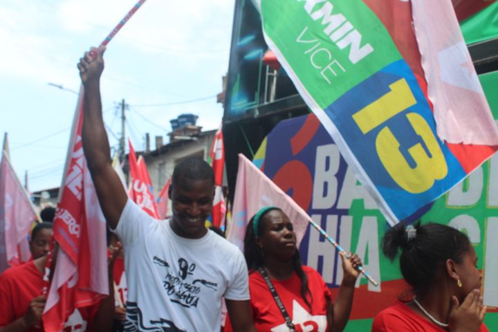 Caminhada com o Time de Lula em Narandiba, Salvador