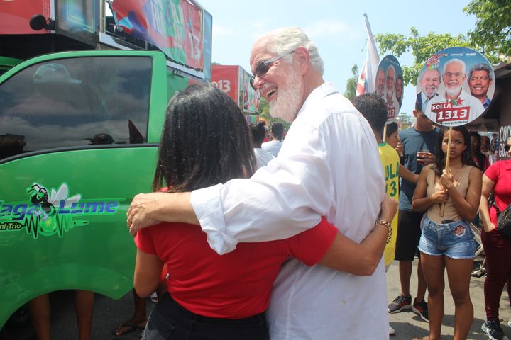 Caminhada com o Time de Lula em Narandiba, Salvador
