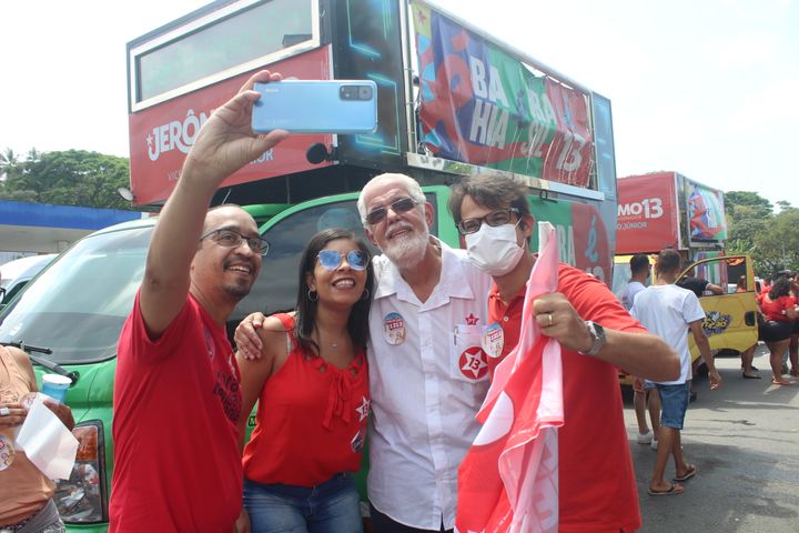 Caminhada com o Time de Lula em Narandiba, Salvador