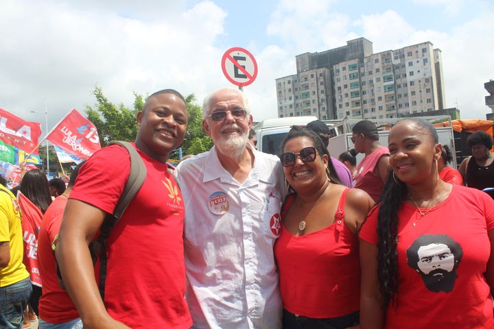 Caminhada com o Time de Lula em Narandiba, Salvador