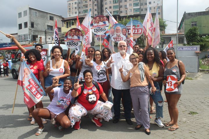 Caminhada com o Time de Lula em Narandiba, Salvador