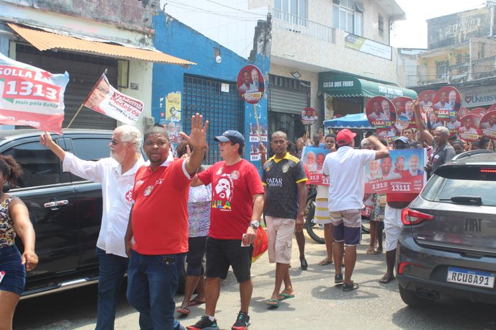Caminhada em Cosme de Farias, Salvador