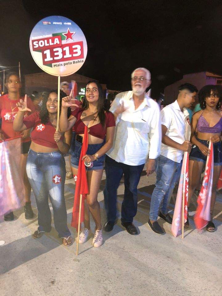 Seabra tá com o Time de Lula