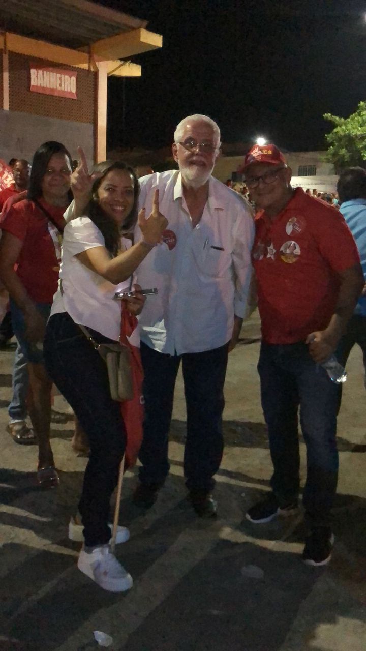 Seabra tá com o Time de Lula