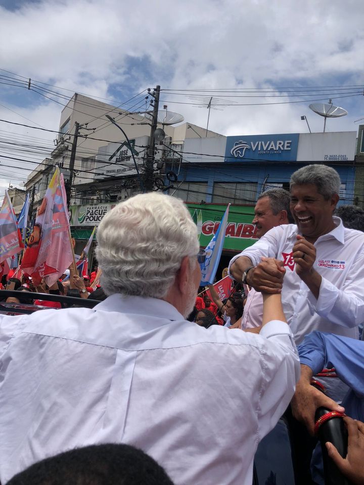 Carreata com o Time de Lula pelo Recôncavo Baiano
