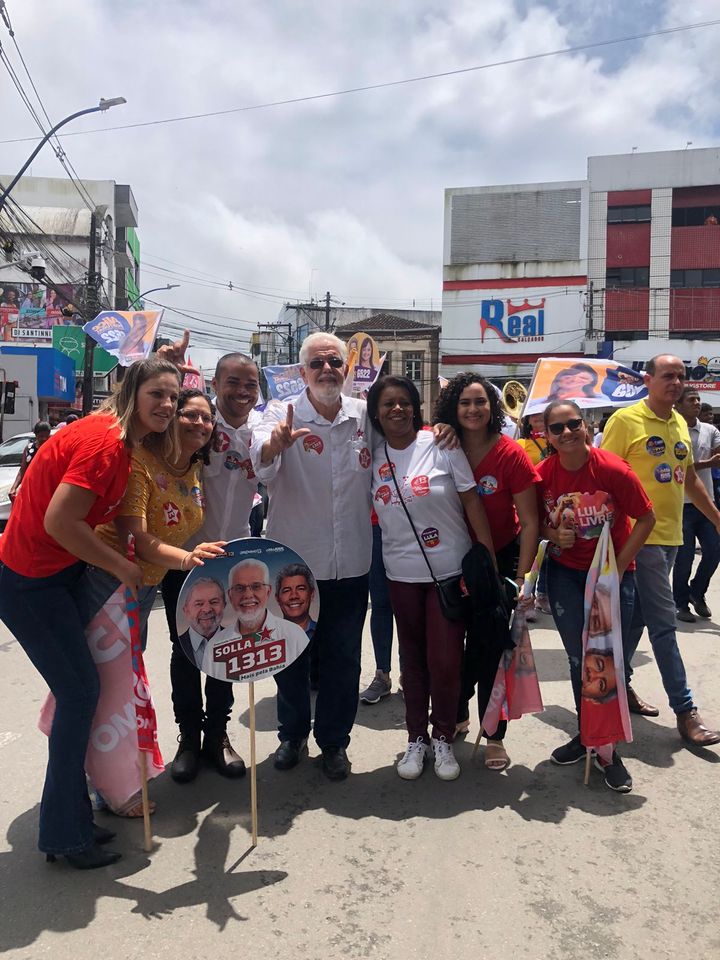 Carreata com o Time de Lula pelo Recôncavo Baiano