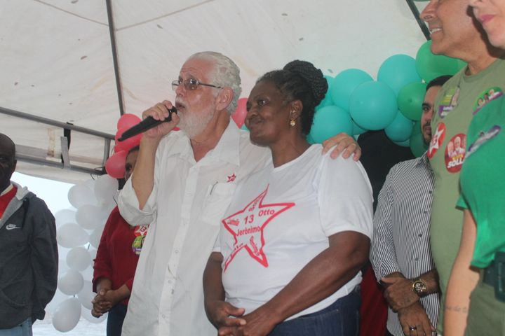 Encontro com apoiadores e carreata em Governador Mangabeira