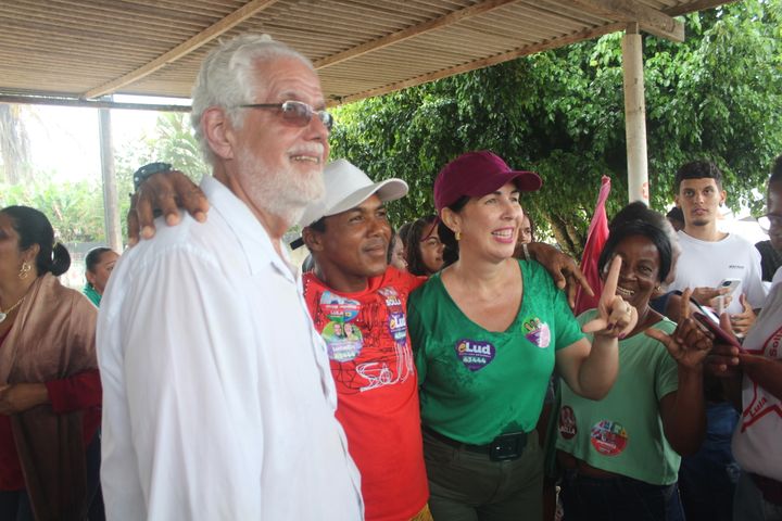 Encontro com apoiadores e carreata em Governador Mangabeira