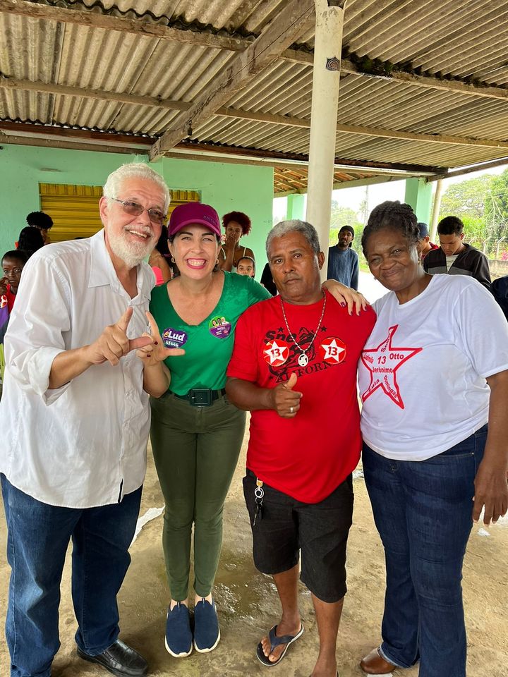 Encontro com apoiadores e carreata em Governador Mangabeira
