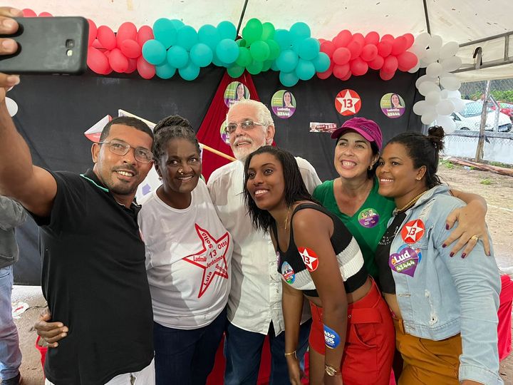 Encontro com apoiadores e carreata em Governador Mangabeira