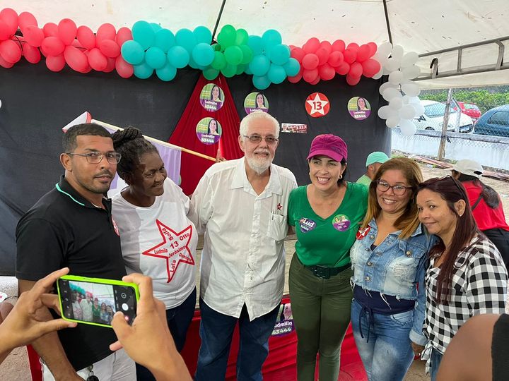 Encontro com apoiadores e carreata em Governador Mangabeira