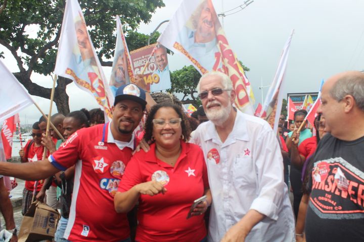 Caminhada na Ribeira, em Salvador