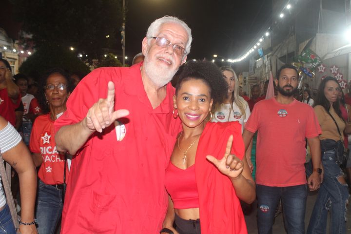 Comício em Santo Amaro