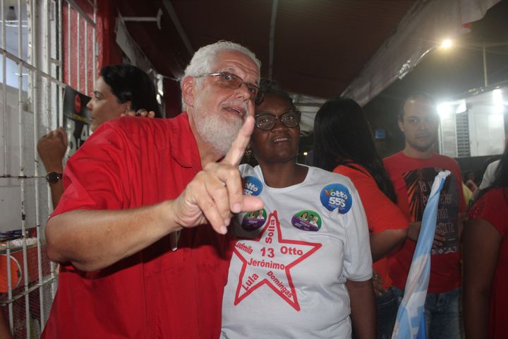 Comício em Santo Amaro